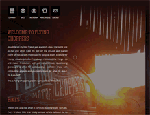 Tablet Screenshot of flyingchoppers.com